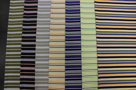 絲光色織、提花、彩條